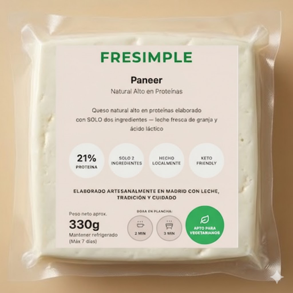Fresimple Paneer El Original