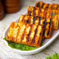 Paneer Cocinado a la Plancha