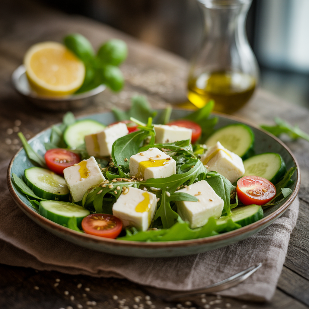 Ensalada Fresca con Paneer
